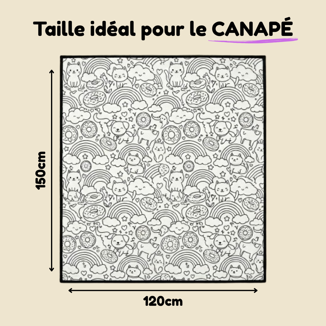 Le plaid à colorier - CozyPlaid