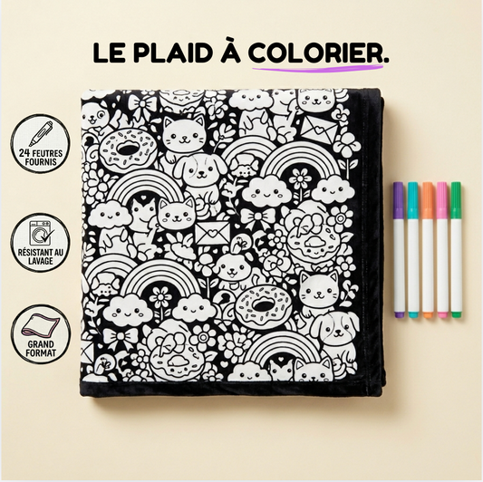 Le plaid à colorier - CozyPlaid