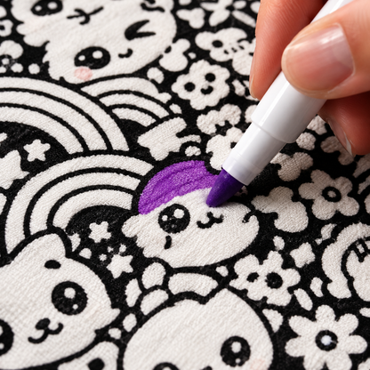 Le plaid à colorier - CozyPlaid