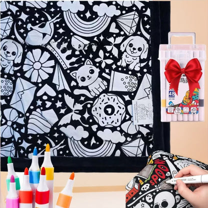 Le plaid à colorier - CozyPlaid